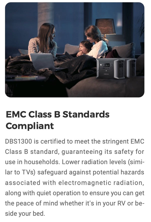 Dabbsson DBS1300 Portable Power Station 1330Wh | 1200W